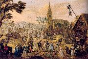 ekens, Joseph Francis May Day Germany oil painting reproduction